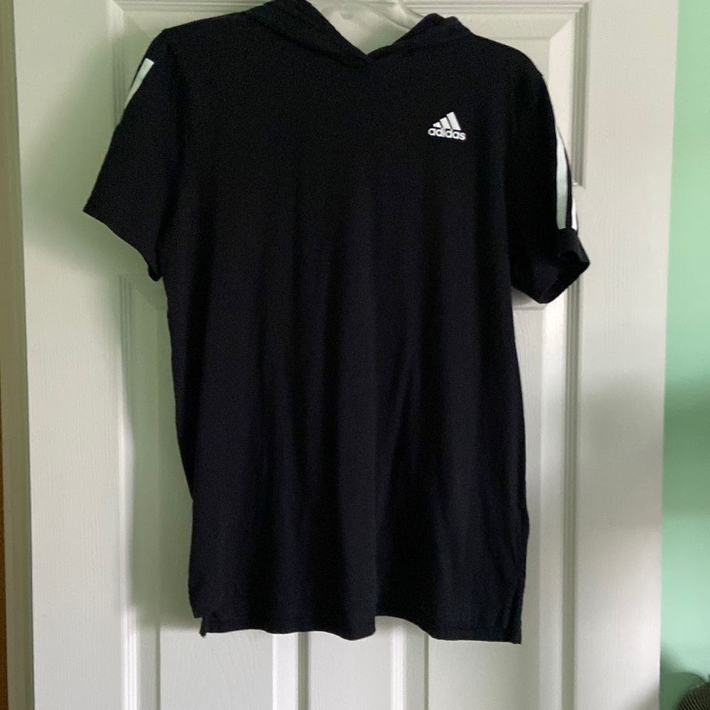 Adidas hooded shirt